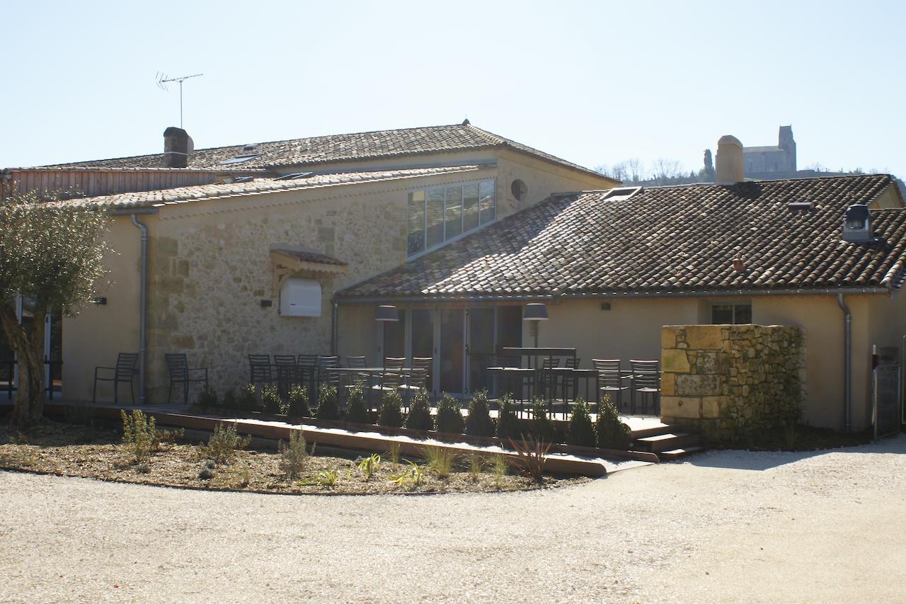 Saint-Pey-de-Castets Logis- Hotel Spa Restaurant L'Epicurial מראה חיצוני תמונה