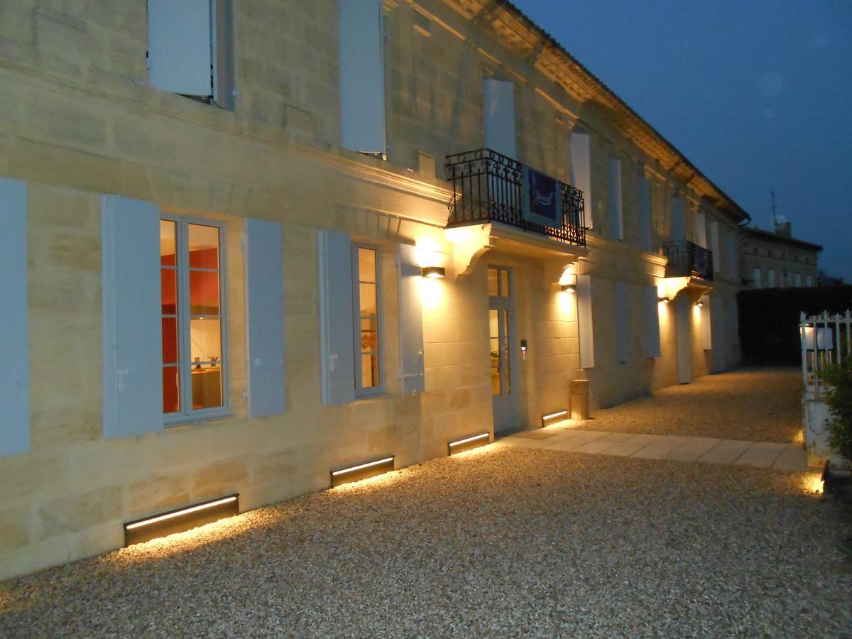 Saint-Pey-de-Castets Logis- Hotel Spa Restaurant L'Epicurial מראה חיצוני תמונה