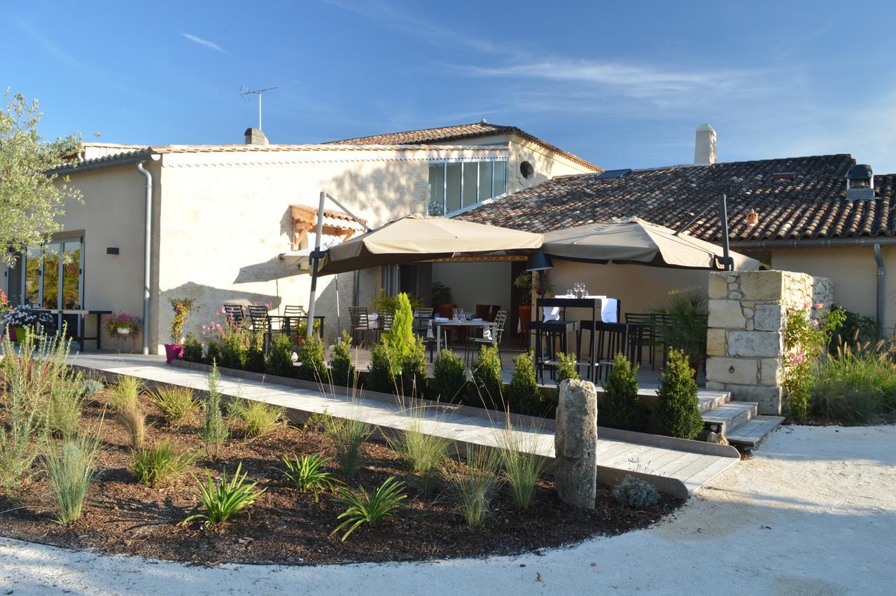 Saint-Pey-de-Castets Logis- Hotel Spa Restaurant L'Epicurial מראה חיצוני תמונה
