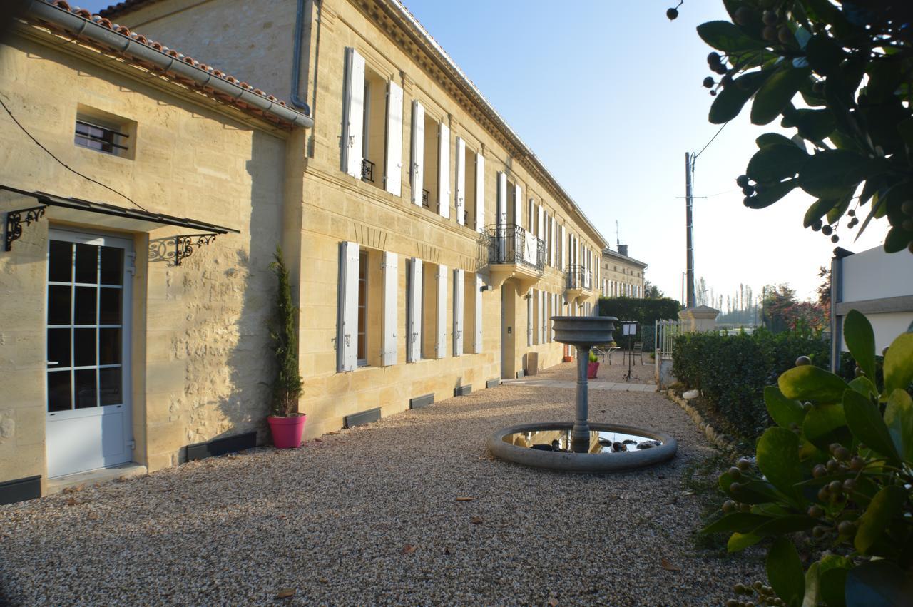Saint-Pey-de-Castets Logis- Hotel Spa Restaurant L'Epicurial מראה חיצוני תמונה