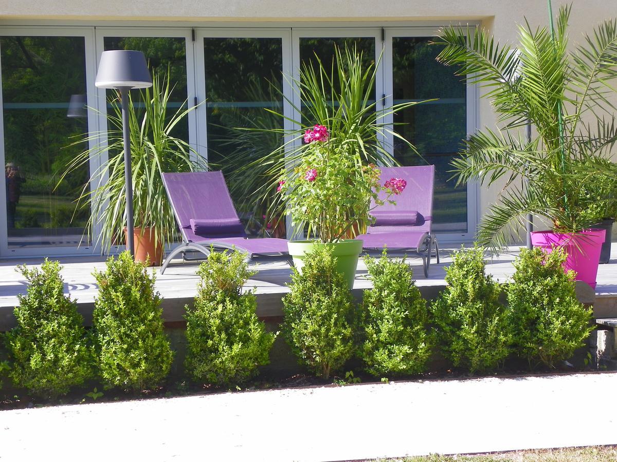 Saint-Pey-de-Castets Logis- Hotel Spa Restaurant L'Epicurial מראה חיצוני תמונה