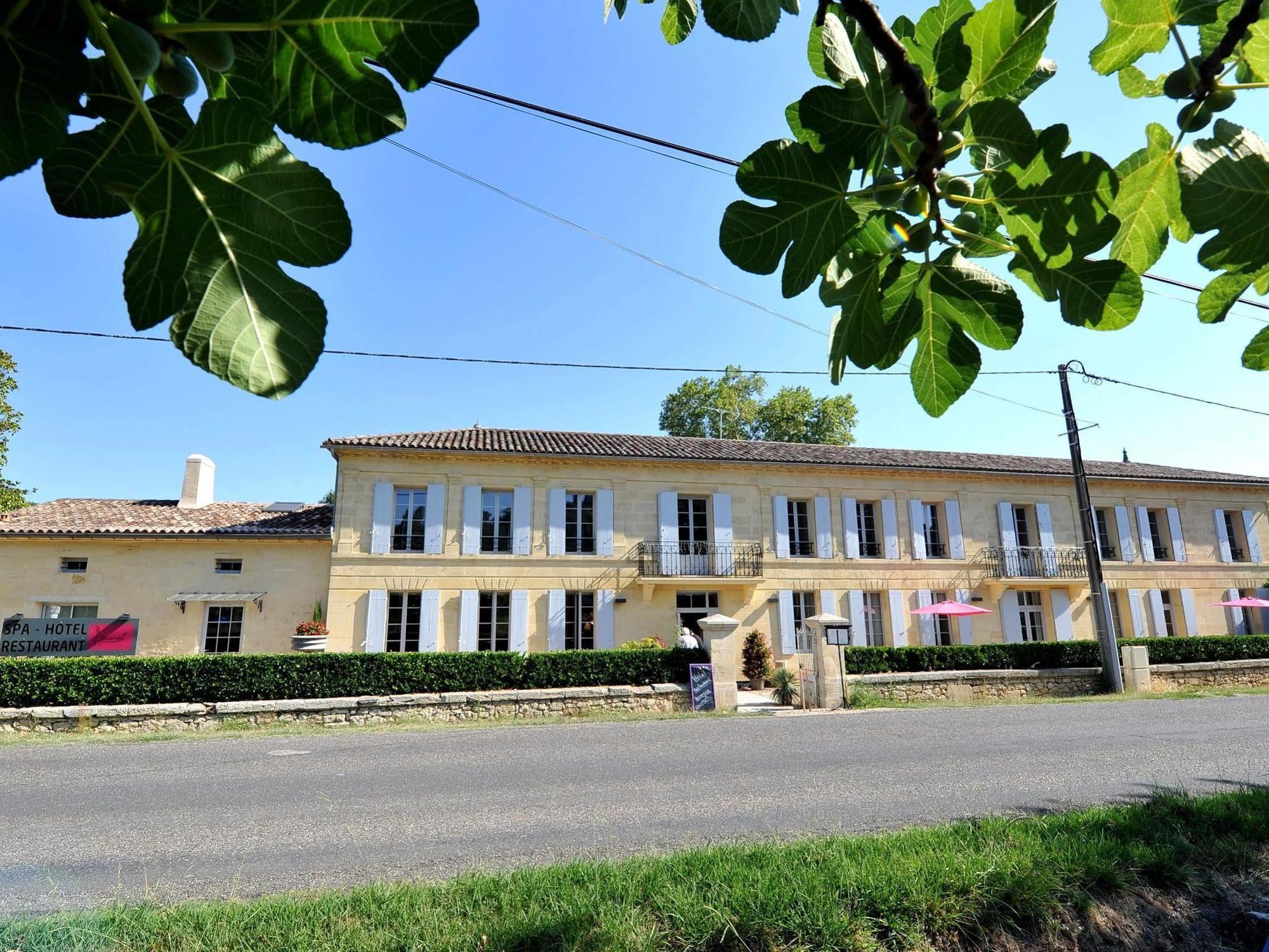 Saint-Pey-de-Castets Logis- Hotel Spa Restaurant L'Epicurial מראה חיצוני תמונה